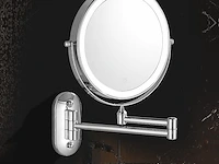 Make-up vergrotende spiegel met led-verlichting - afbeelding 2 van  3