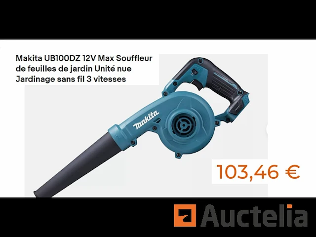 Makita 12 v bladblazer ub100dz - afbeelding 1 van  2