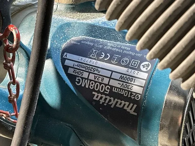 Makita 5008mg paneelcirkelzaagmachine - afbeelding 3 van  5
