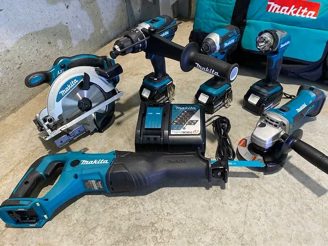 Makita 6-delige set accugereedschappen - afbeelding 1 van  19