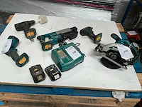 Makita accu accugereedschap (5x) - afbeelding 1 van  15