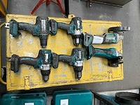 Makita accu boor- en slijpmachines (body) (6x) - afbeelding 1 van  4