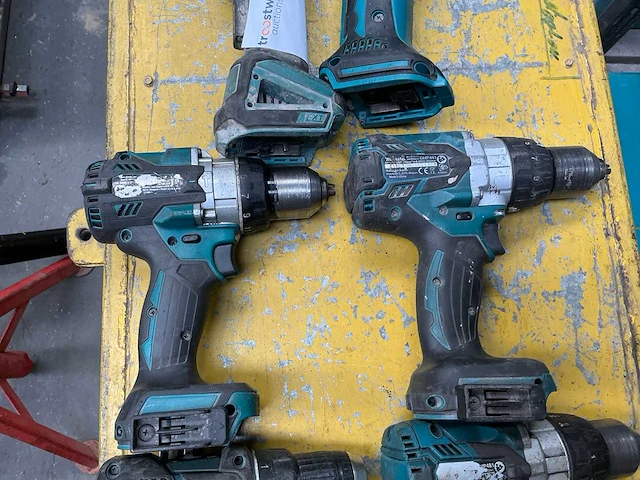 Makita accu boor- en slijpmachines (body) (6x) - afbeelding 3 van  4