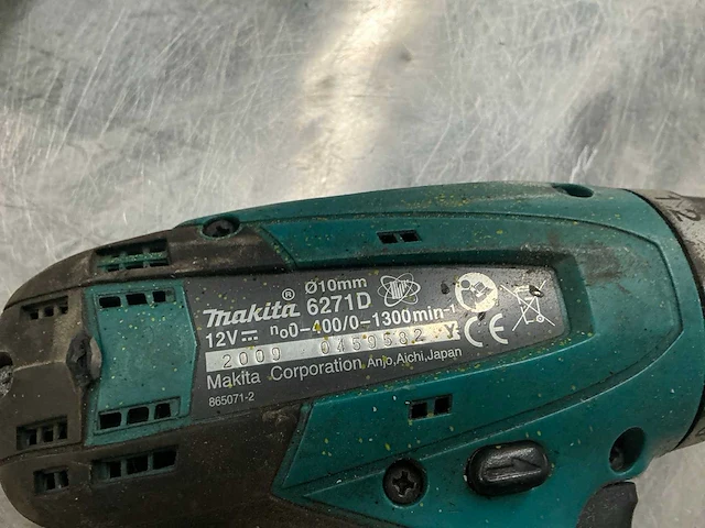 Makita accu boor/vijsmachine (2x) - afbeelding 4 van  7