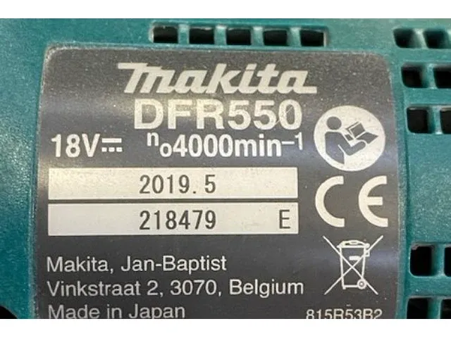 Makita accu schroefautomaat - afbeelding 3 van  7