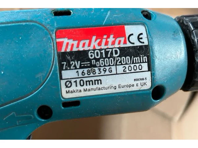 Makita accu schroefboormachine - afbeelding 4 van  5