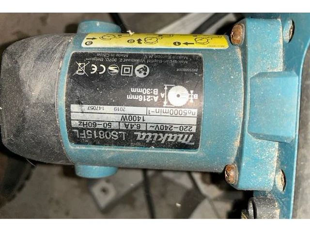 Makita afkortzaag - afbeelding 5 van  5