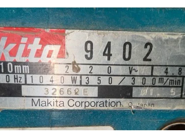 Makita bandschuurmachine - afbeelding 5 van  5