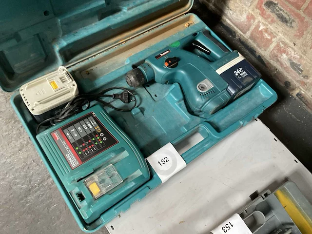 Makita bhr200 accu boorhamer - afbeelding 2 van  4