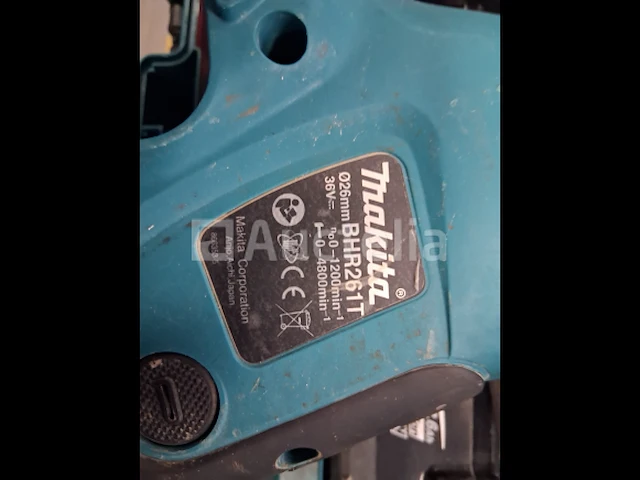 Makita bhr261t boorinstallatie op batterijen - afbeelding 4 van  4