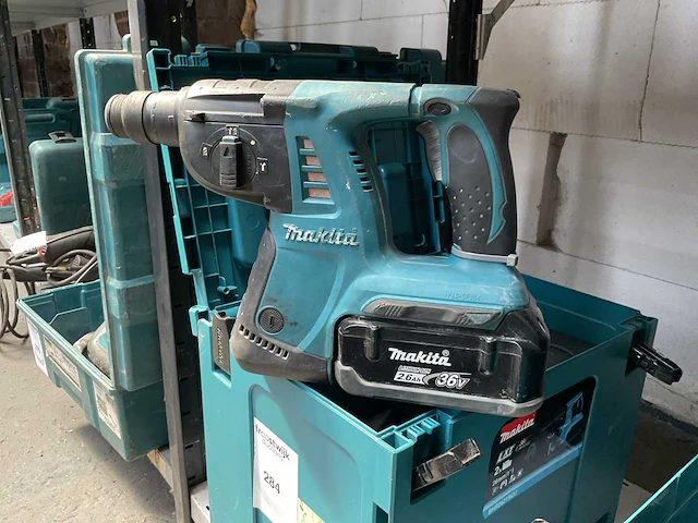 Makita bhr262 accu boorhamer - afbeelding 2 van  3