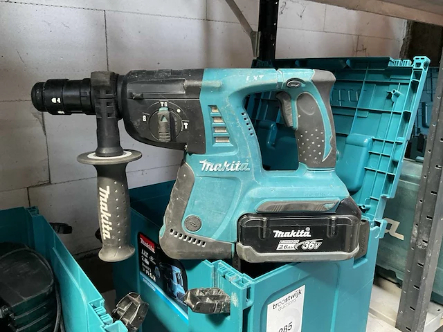 Makita bhr262t accu boorhamer - afbeelding 2 van  4