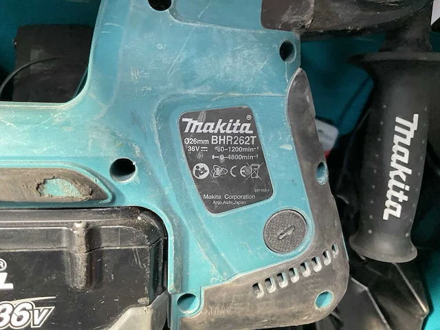 Makita bhr262t accu boorhamer - afbeelding 3 van  4