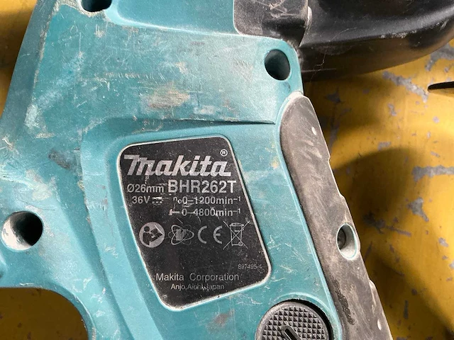 Makita bhr262t accu boorhamer - afbeelding 3 van  3