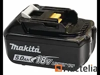 Makita bl 1850b 18 v li (5,0 ah) vervangende batterij: - afbeelding 2 van  4