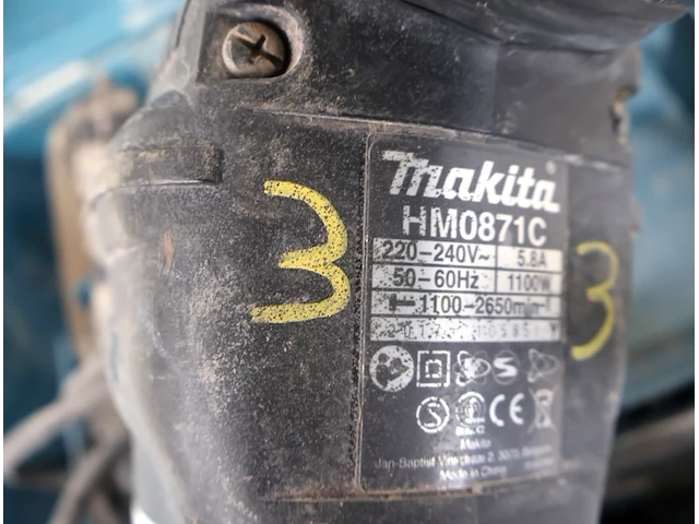Makita boorhamer - afbeelding 4 van  6