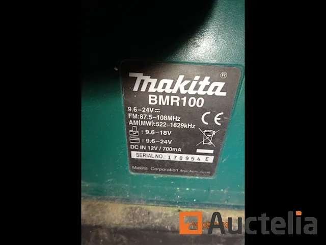 Makita bouwplaats radio - afbeelding 3 van  3