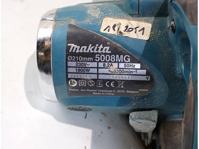 Makita cirkelzaag - afbeelding 4 van  5