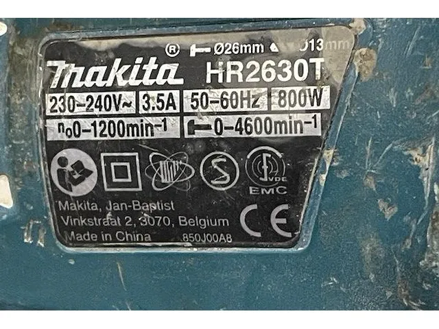 Makita combihamer - afbeelding 2 van  3