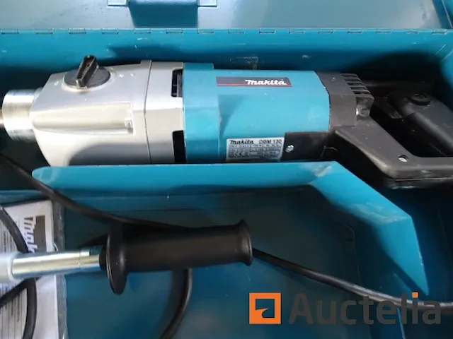 Makita dbm 130 diamant kernboormachine in kast - afbeelding 3 van  6
