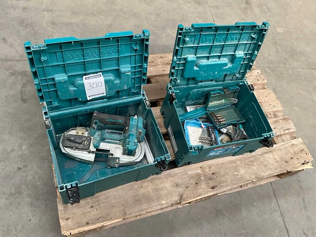 Makita dbp184 accu bandzaagmachine - afbeelding 1 van  4