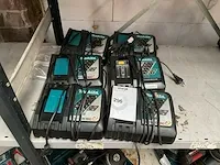 Makita dc18rc acculader (6x) - afbeelding 1 van  3