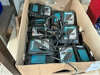 Makita dc18rc acculaders (6x) - afbeelding 1 van  2