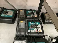 Makita dc36ra acculader (4x) - afbeelding 3 van  4