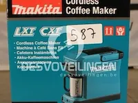 Makita dcm501z accu koffiezetapparaat 10,8v,14.4 en 18v - afbeelding 2 van  3