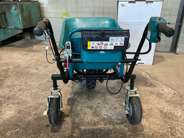 Makita dcu 180 electrische kruiwagen 18v systeem - afbeelding 5 van  16
