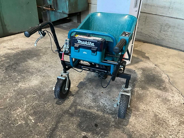 Makita dcu 180 electrische kruiwagen 18v systeem - afbeelding 10 van  16