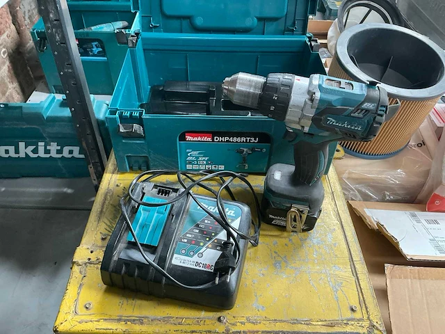 Makita ddf 470 accu boormachine - afbeelding 2 van  3
