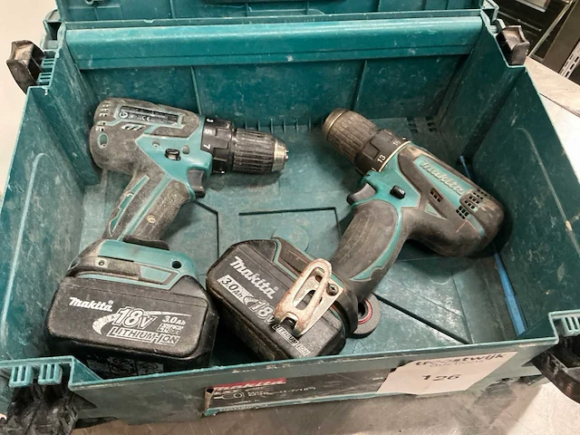 Makita ddf accu boor-vijsmachine - afbeelding 2 van  7