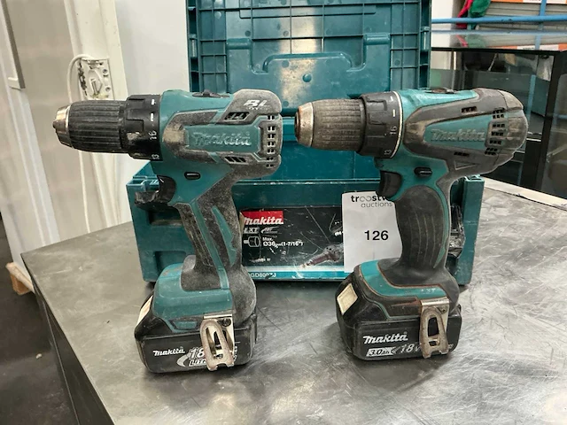 Makita ddf accu boor-vijsmachine - afbeelding 3 van  7
