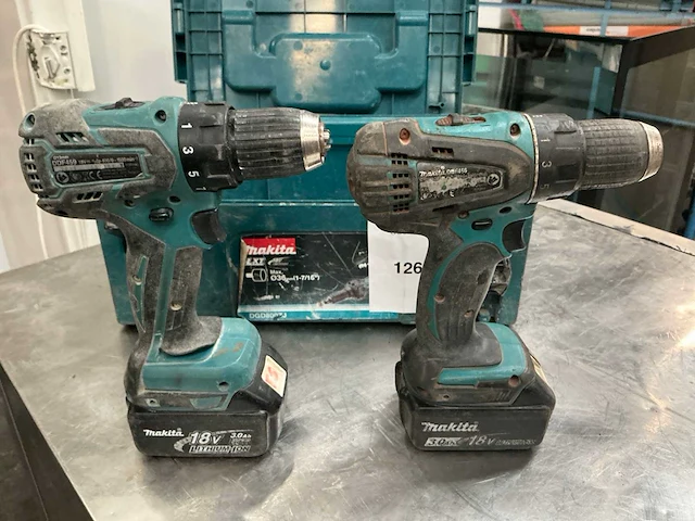 Makita ddf accu boor-vijsmachine - afbeelding 4 van  7