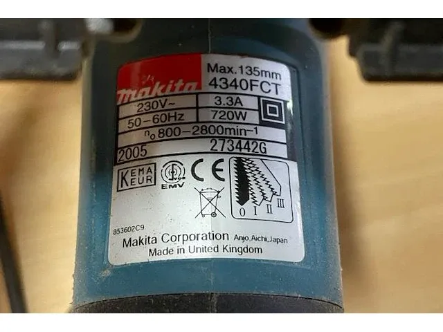 Makita decoupeerzaag - afbeelding 5 van  5