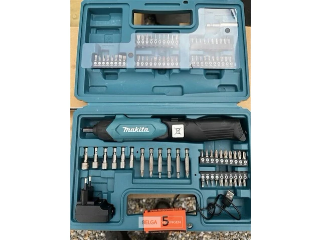 Makita df001dw schroefmachine lithium ion accu - afbeelding 1 van  4