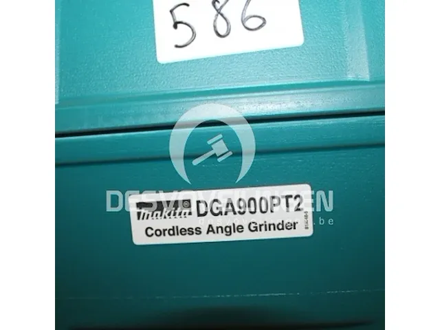 Makita dga900pt2 accu haakse slijper 230mm - afbeelding 3 van  4