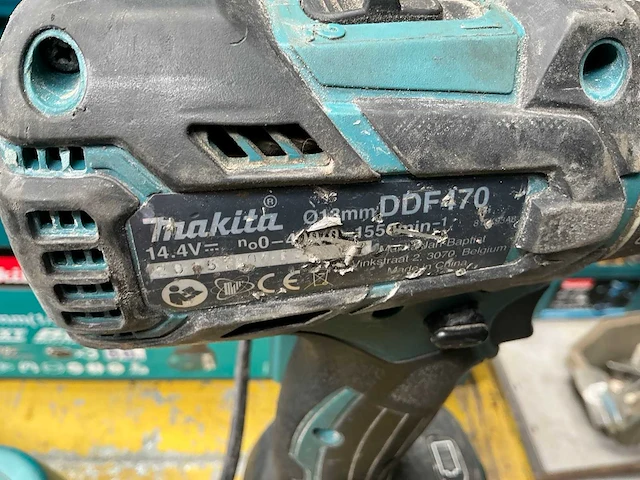 Makita dhp 470 accu boormachine - afbeelding 3 van  4