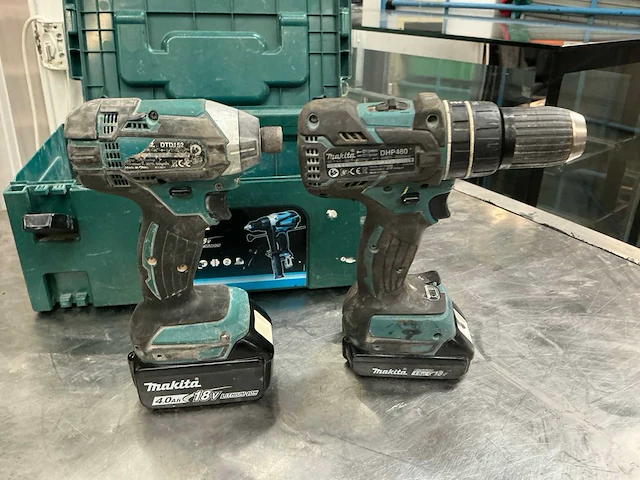 Makita dhp 480 accu boor-vijsmachine - afbeelding 2 van  6