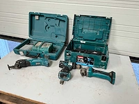 Makita divers accugereedschap (3x) - afbeelding 1 van  11