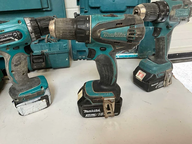 Makita divers accugereedschap (6x) - afbeelding 6 van  22