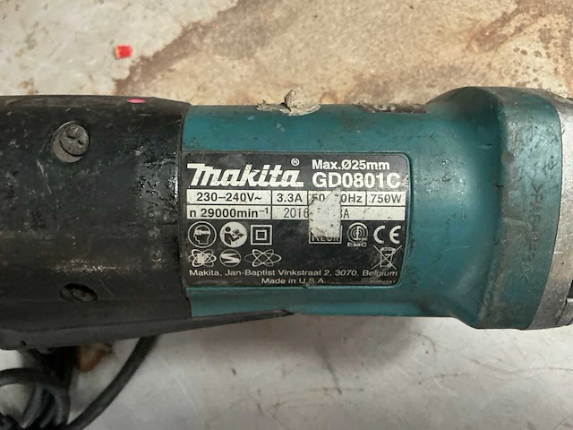 Makita diverse elektrisch gereedschap (3x) - afbeelding 6 van  6