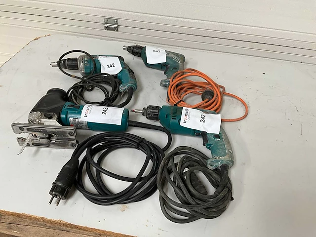 Makita diverse elektrische gereedschappen (4x) - afbeelding 1 van  10