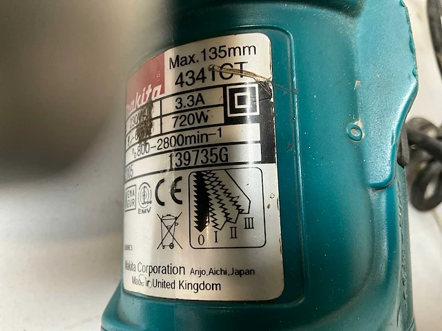 Makita diverse elektrische gereedschappen (4x) - afbeelding 7 van  10