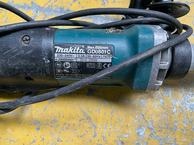 Makita diverse elektrische slijpmachines (3x) - afbeelding 7 van  7