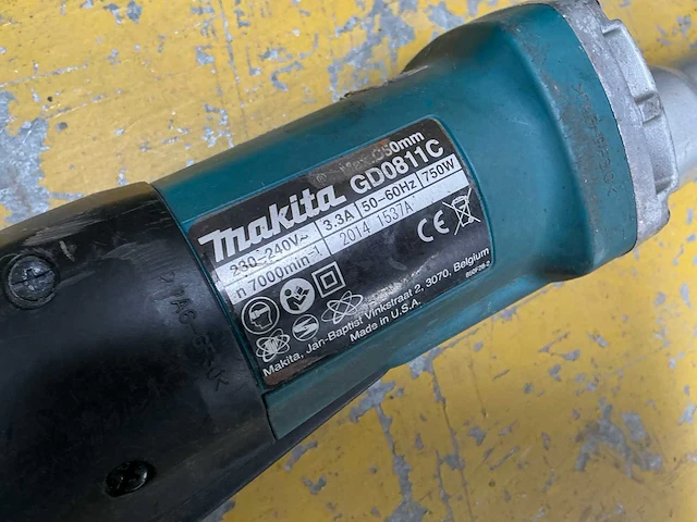 Makita diverse elektrische slijpmachines (3x) - afbeelding 7 van  7