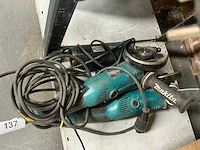 Makita diverse elektrische slijpmachines (3x) - afbeelding 1 van  7