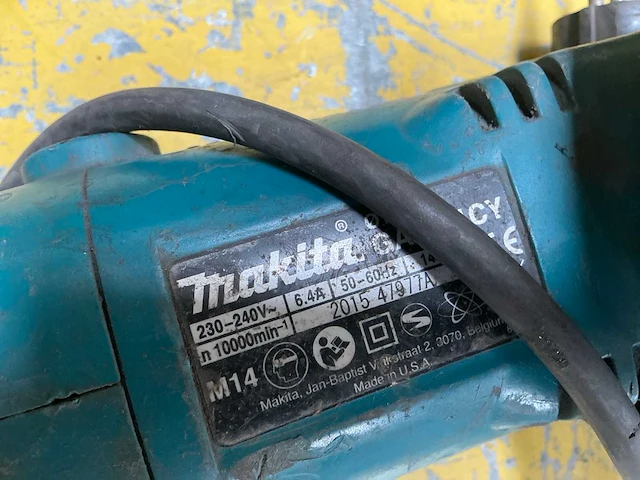 Makita diverse elektrische slijpmachines (3x) - afbeelding 3 van  7