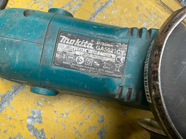 Makita diverse elektrische slijpmachines (3x) - afbeelding 7 van  7
